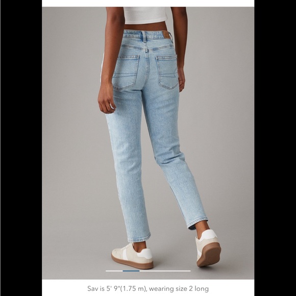 AE Stretch Mom Jeans - Picture 2 of 8